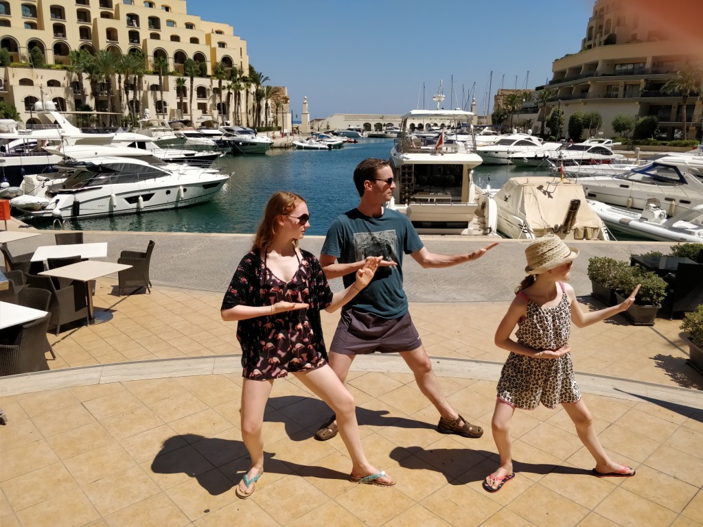 Karate on holiday