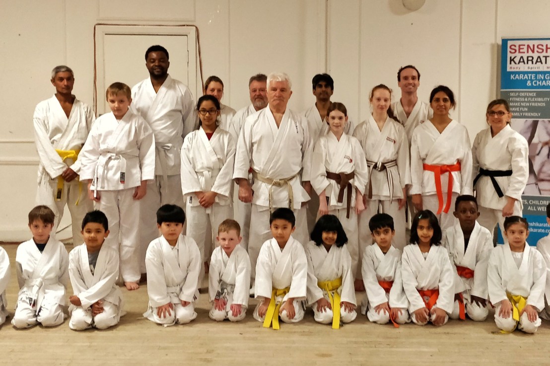 Training & grading with Sensei Bob Rhodes, 21 February&nbsp;2018