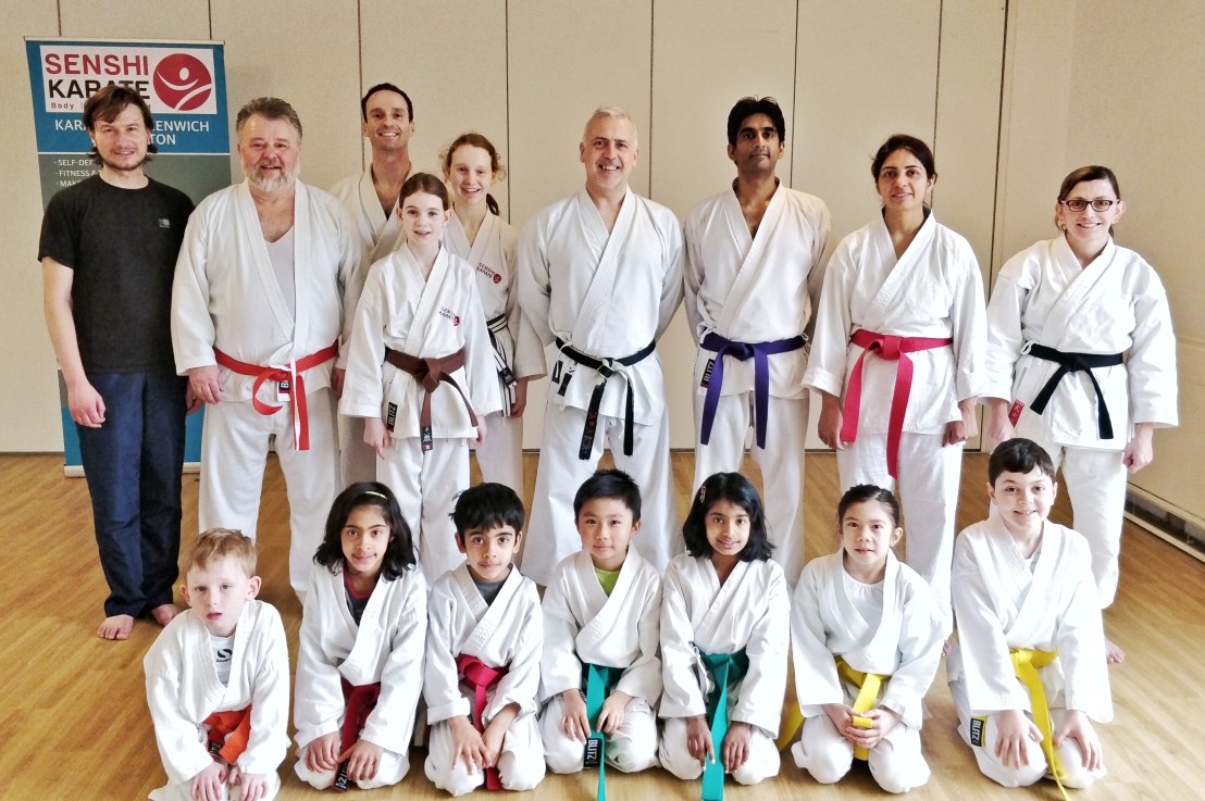 Training with Sensei John Parnell, 10 March&nbsp;2018