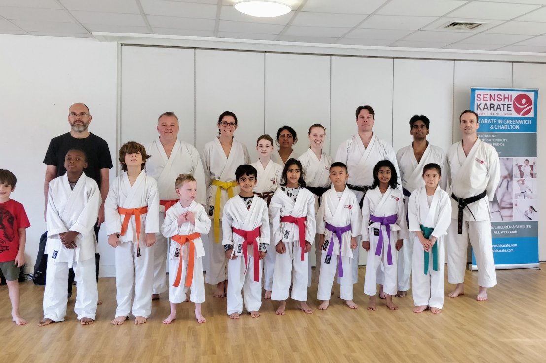 Training with Sensei Carl Howard, 15 September&nbsp;2018