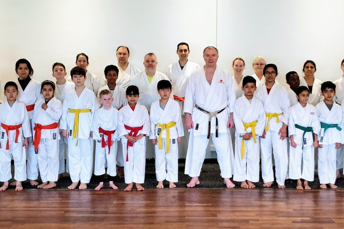 Training & grading with Sensei Frank Brennan, 16 November&nbsp;2019
